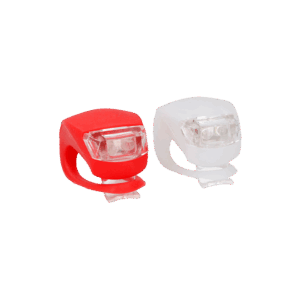 Cykellygter LED silikone 2-pak