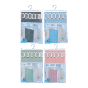 Badeforhæng 180x180 cm