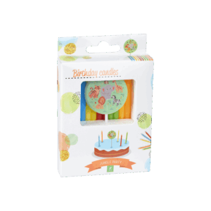 Jungle fødselsdagslys 10-pak