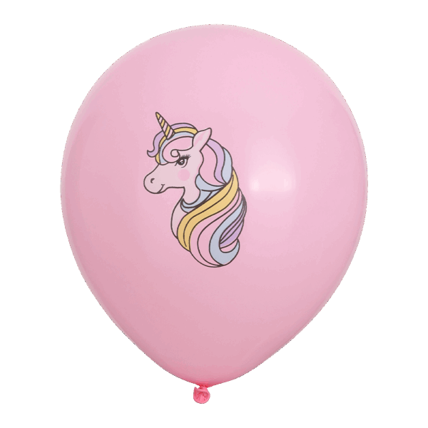 Unicorn balloner 12-pak - Billede 2