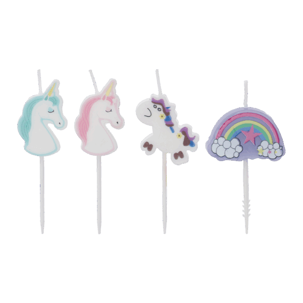 Unicorn festlys 5-pak