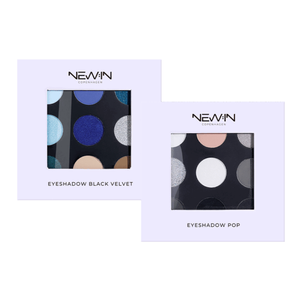 Øjenskyggepalette – 9 farver