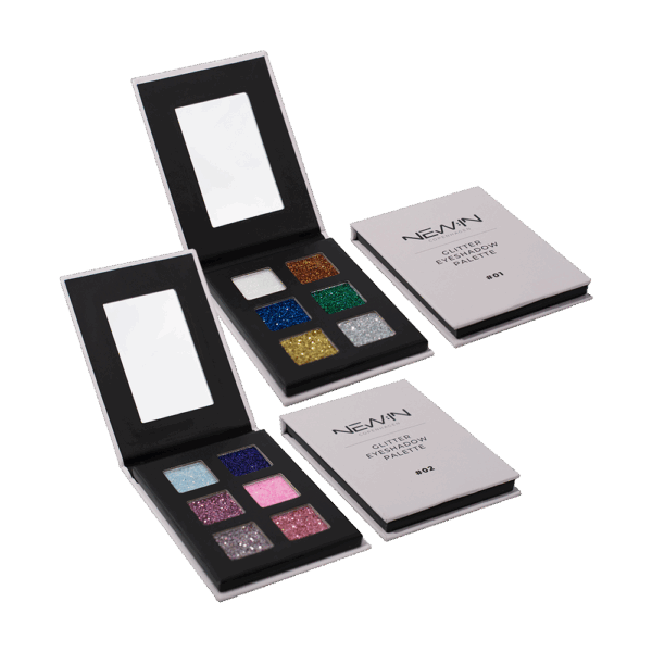 Glitter øjenskyggepalette