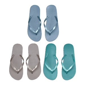 Dameslippers ensfarvet