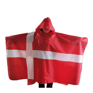 Flagkappe Dannebrog