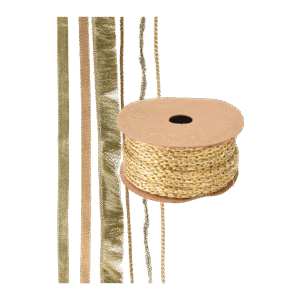 Dekorationsbånd guld