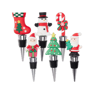 Flaskeprop julemotiv 6 slags