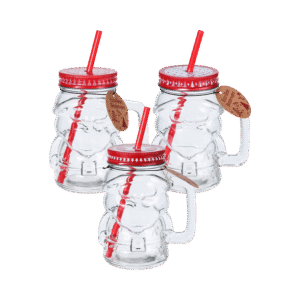 Drikkeglas med sugerør