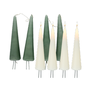 Keglelys advent H. 18 cm