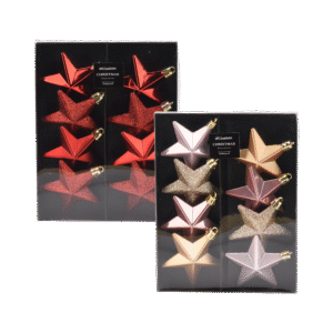 Stjerne ornament 8-pak