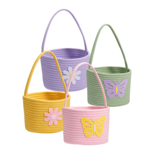 Bomuldskurv m. håndtag