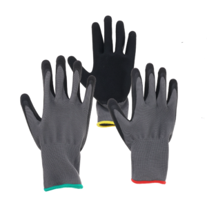 Havehandsker latex grå